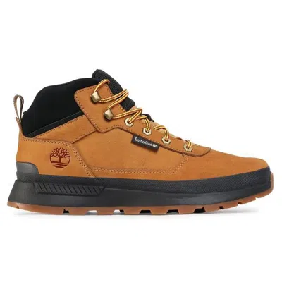 Timberland Tronchetto And Booty Man  Tb0a1zqh2311 - Field Trekker Mid Lace Up Wheat In Brown