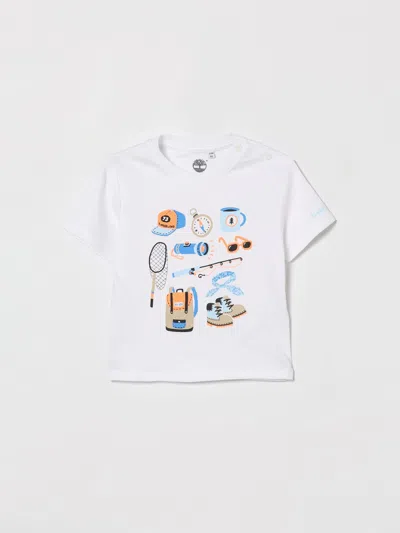 Timberland Babies' T-shirt  Kids Color White