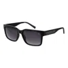 Timberland Black Unisex Sunglasses In Black