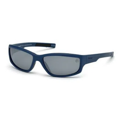 Timberland Unisex Sunglasses  Tb9154e  62 Mm Gbby2 In Blue