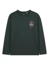 Timberland Vehicle-print Long-sleeved T-shirt In Black