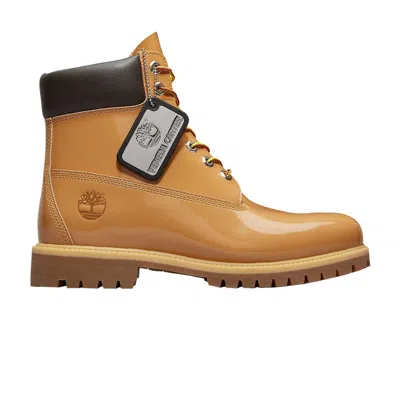 Pre-owned Timberland Veneda Carter X 6 Inch Premium Boot 'wheat' In Brown