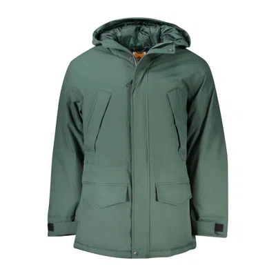Timberland "verde Polyester Men's Jacket" In Green