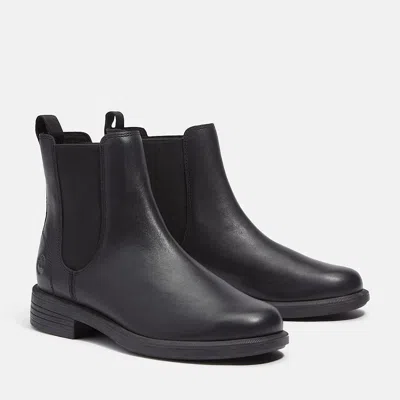 Timberland Verona Square Tb0a42mjw02 Boot Women Black Leather Chelsea Mew146