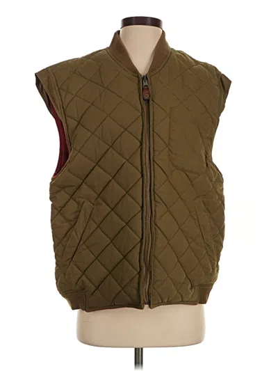 Pre-owned Timberland Vest In Brown