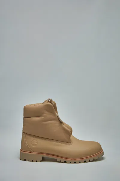 Timberland Vibram 6 Inch Lace Up Boot In Sand
