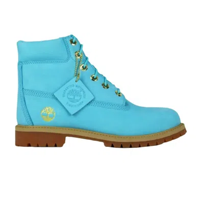 Pre-owned Timberland Wale X Villa X  6 Inch Junior 'the Gift Box' | Blue | Kid's Size 6