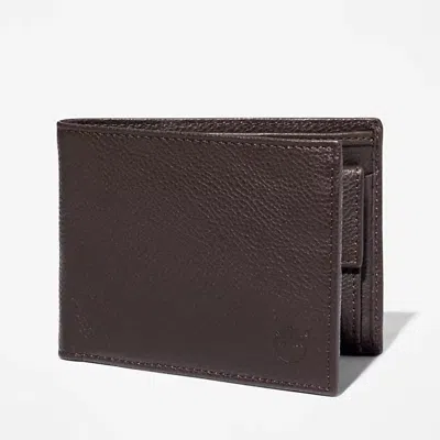Timberland Wallet And Portatessere Man  Tb0a1dfsa661 - Kn Lg Bifold Mulch In Brown