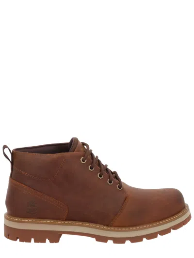 Timberland Waterproof "chukka" Boot In Brown
