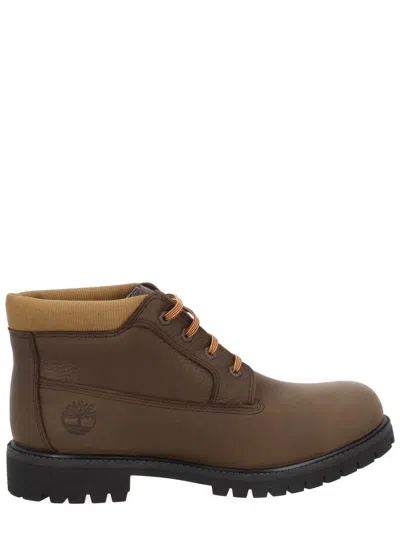 Timberland Waterproof "chukka" Boot In Brown