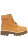 Timberland Waterproof Lace-up Boot In Orange