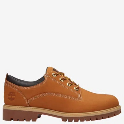 Timberland Waterproof Leather Chukka Boot In Orange