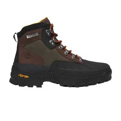 Pre-owned Timberland Waterproof Mid Hiker Boot 'brown Black' | Men's Size 9.5