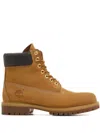 Timberland Premium Waterproof Leather Work Boots In Marrone