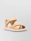 Timberland Flat Sandals  Woman Color Beige In Pink