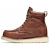 Timberland Wedge 6 Inch Work Boots 'brown'