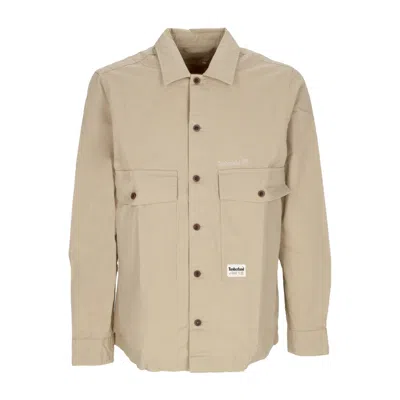 Timberland Wf Roc Overshirt Humus Men's Long Sleeve Shirt