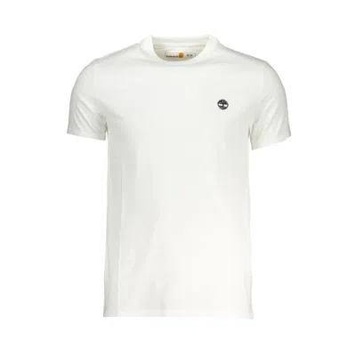 Timberland White Cotton Men T-shirt