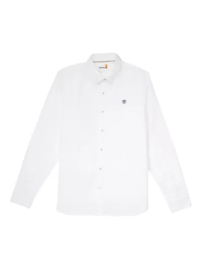Timberland White River Linen Slim Fit Shirt