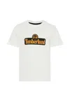 Timberland Logo-print T-shirt In White