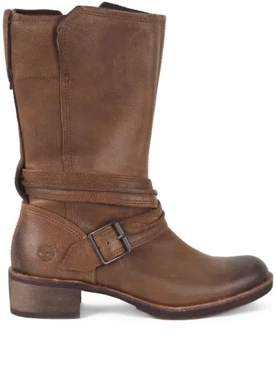 Timberland Whittemore Mid Side-zip "dark Brown" Boots
