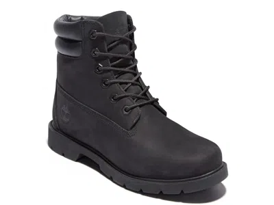 Timberland Wide Width Linden Woods 6inch Waterproof Bootie In Black