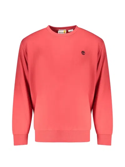 Timberland Williams River Logo-embroidered Sweater In Red