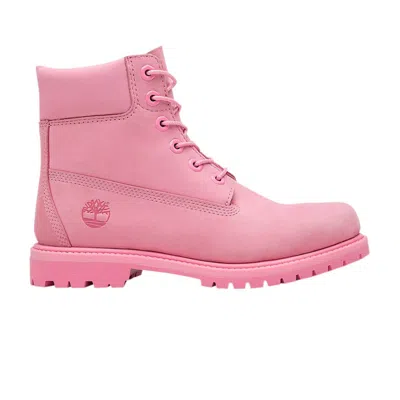 Pre-owned Timberland Wmns 6 Inch Premium Boot 'medium Pink' | Women's Size 6.5