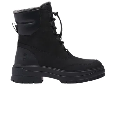 Pre-owned Timberland Wmns Brooke Valley Warm Lined Boot 'triple Black'