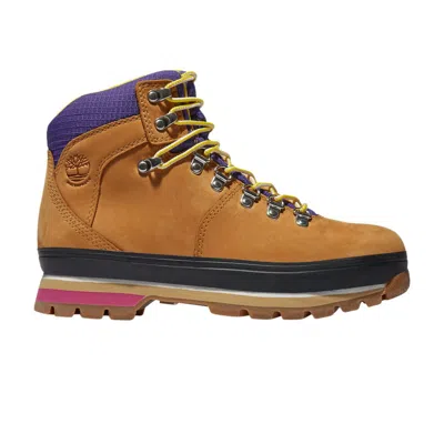 Pre-owned Timberland Wmns Euro Hiker 'wheat' | Tan | Women's Size 8.5 In Brown
