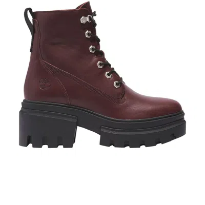 Pre-owned Timberland Wmns Everleigh 6-inch Boot 'burgundy' | Red | Women's Size 6