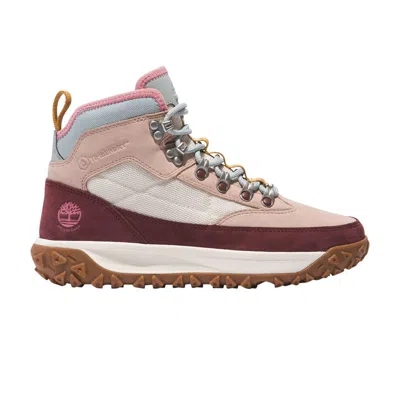 Pre-owned Timberland Wmns Greenstride Motion 6 'light Beige Burgundy' | Cream | Women's Size 5.5