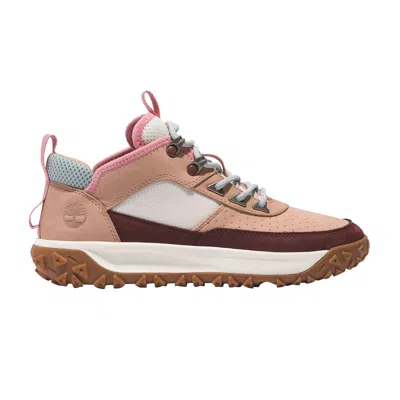 Pre-owned Timberland Wmns Greenstride Motion 6 Low 'light Beige Burgundy' | Tan | Women's Size 10