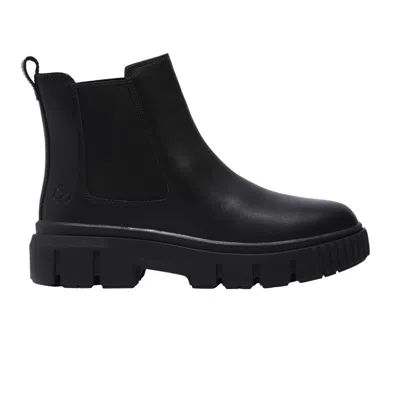 Pre-owned Timberland Wmns Greyfield Chelsea Boot 'black'