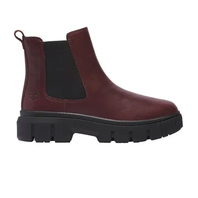 Pre-owned Timberland Wmns Greyfield Chelsea Boot 'burgundy' | Red | Women's Size 9