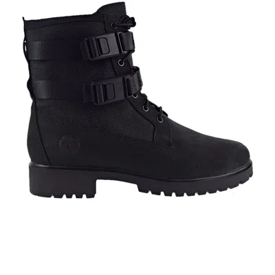 Pre-owned Timberland Wmns Jayne Double Buckle Boot 'black' | Women's Size 5.5