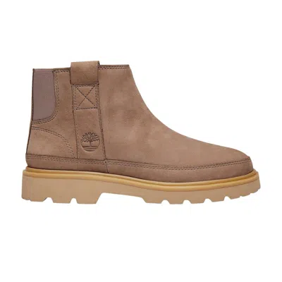 Pre-owned Timberland Wmns Rowan Way Pull-on Boot 'taupe Nubuck' | Grey | Women's Size 8.5 In Gray