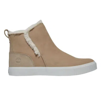 Pre-owned Timberland Wmns Skyla Bay Pull-on Boot 'light Taupe' In Tan