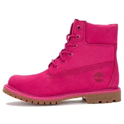 Timberland (wmns)  50th Anniversary Edition Premium 6 Inch Waterproof Boot 'dark Pink Nubuck'