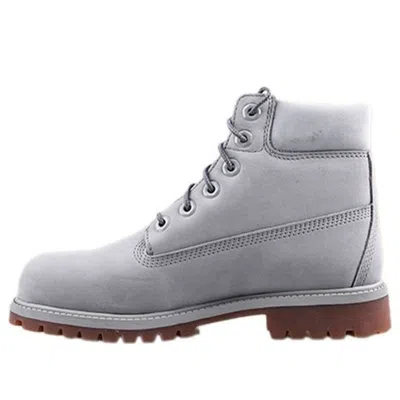 Timberland (wmns)  50th Anniversary Edition Premium 6 Inch Waterproof Boot 'light Grey Nubuck' In Gray