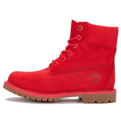 Timberland (wmns)  50th Anniversary Edition Premium 6 Inch Waterproof Boot 'medium Red Nubuck'