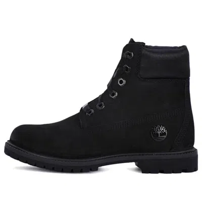 Timberland (wmns)  6 Inch Premium Red Tag Boots 'black Nubuck'