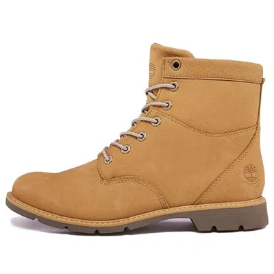 Timberland (wmns)  Euro Hiker 6 Inch Waterproof Hiking Shoes 'wheat' In Multi