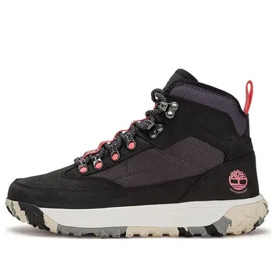 Timberland (wmns)  Greenstride Motion 6 Mid Fabric And Leather Waterproof Hiking Boot 'black'