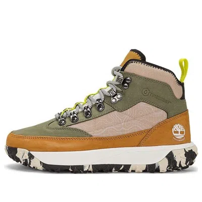 Timberland (wmns)  Greenstride Motion 6 Mid Fabric And Leather Waterproof Hiking Boot 'olive Green'