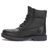 Timberland (wmns)  Heritage 6 Inch Waterproof Boot 'black Leather Rubber Outsole'