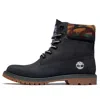 Timberland (wmns)  Heritage 6 Inch Waterproof Boots 'black Nubuck With Camo'