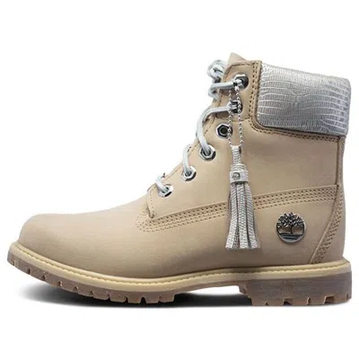 Timberland (wmns)  Heritage 6-inch Waterproof Leather Boots 'light Pink Nubuck'