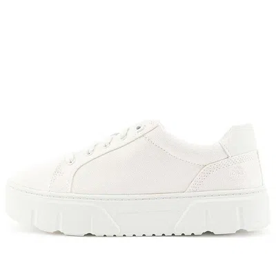 Timberland (wmns)  Laurel Court Low Lace Up Sneakers 'white Canvas'