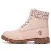 Timberland (wmns)  Lindon Woods 6 Inch Waterproof Boot 'pink Nubuck And Printed Collar'